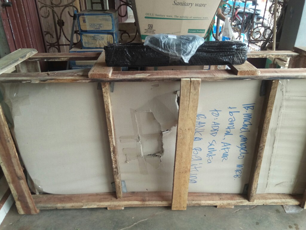 Bathtub Long Bahan Marble 170cm Bathub Mandi Michael Angelo Tipe Tanam
