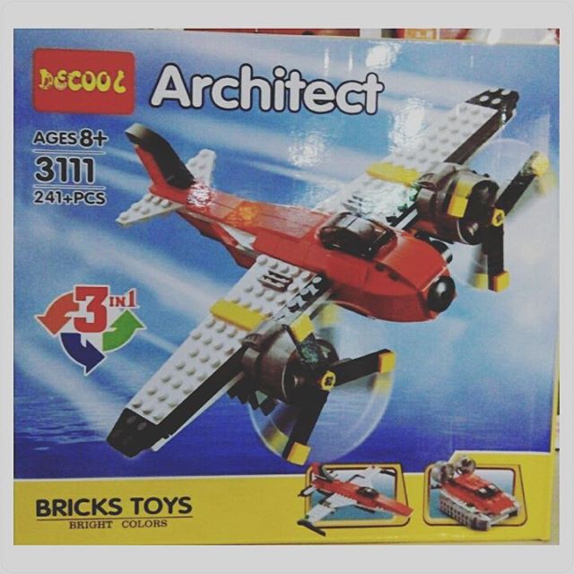 LEGO DECOOL Architect 3111 Propeller Adventure