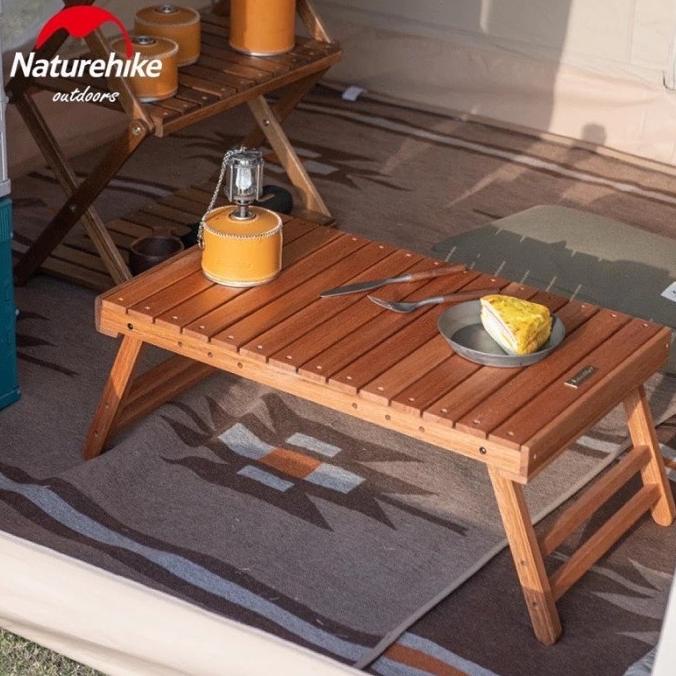 Buruan serbu] MEJA LIPAT NATUREHIKE NH20JJ031 // MEJA PORTABLE MOTIF KAYU ESTETIK