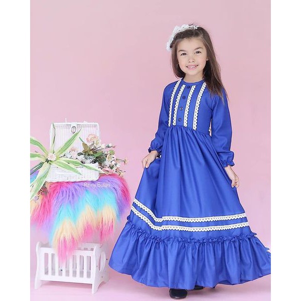 NADEEN GAMIS ANAK PEREMPUAN SIZE 0 - 10 TAHUN / GAMIS COUPLE IBU DAN ANAK (PART 1)