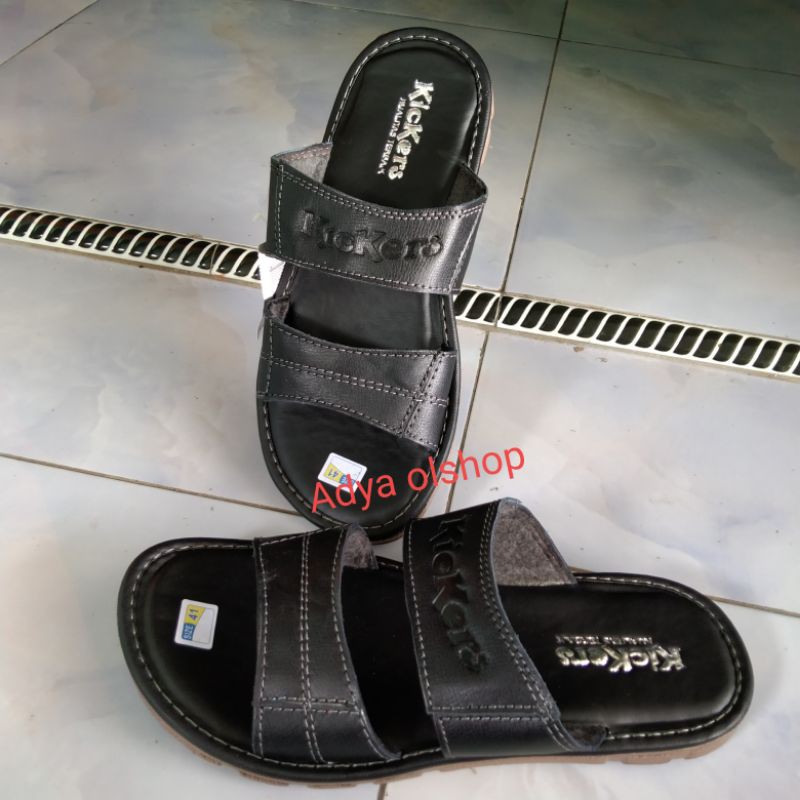 sandal ban2 kulit asli sandal casual kulit asli