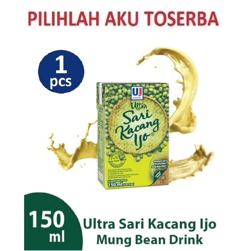 ULTRA SARI KACANG IJO 150 ml (HARGA SATUAN)