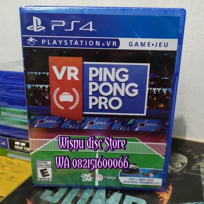ping pong ps4 vr