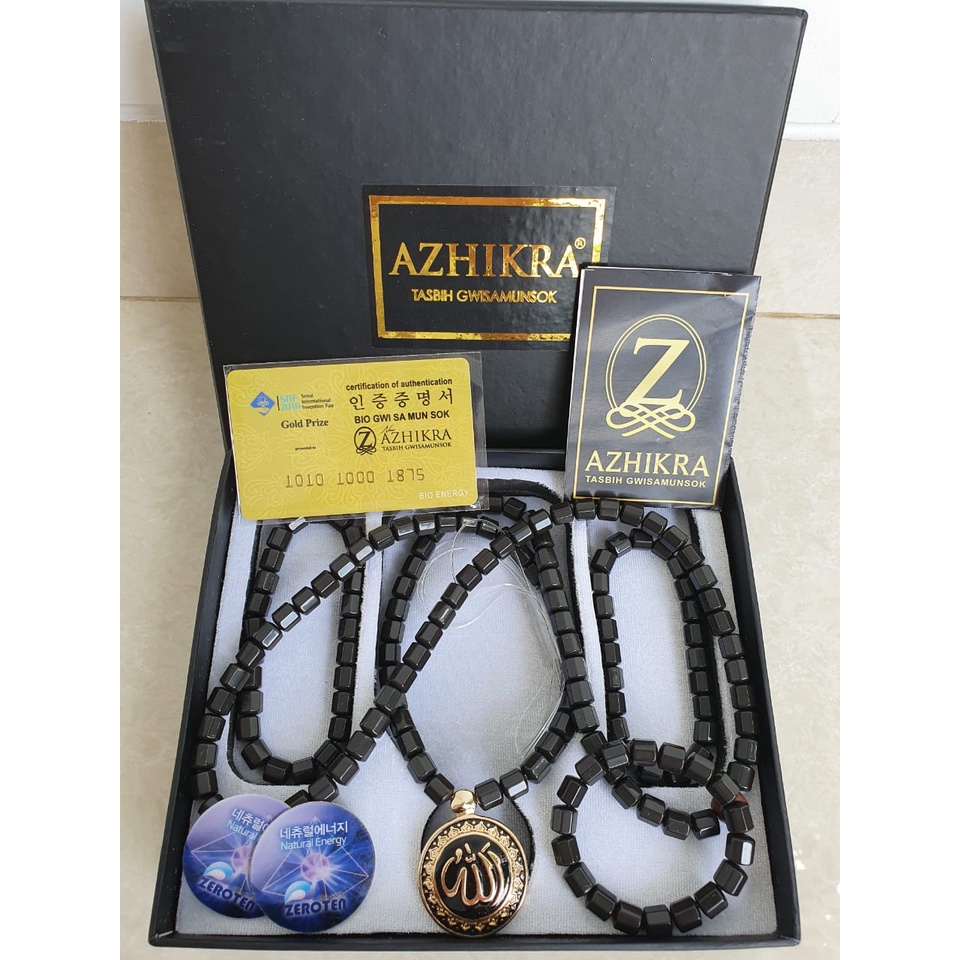 Kalung Kesehatan Gwisamunsok Original Kalung Kesehatan Azikra - Tasbih Azhikra COD