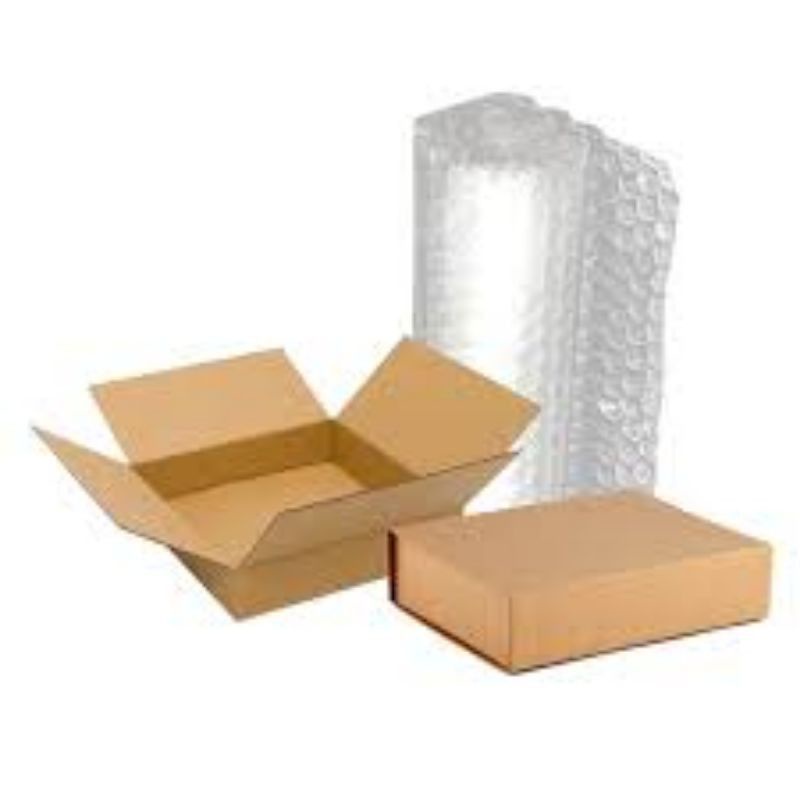 

TAMBAHAN BUBBLE WRAP DAN KARDUS