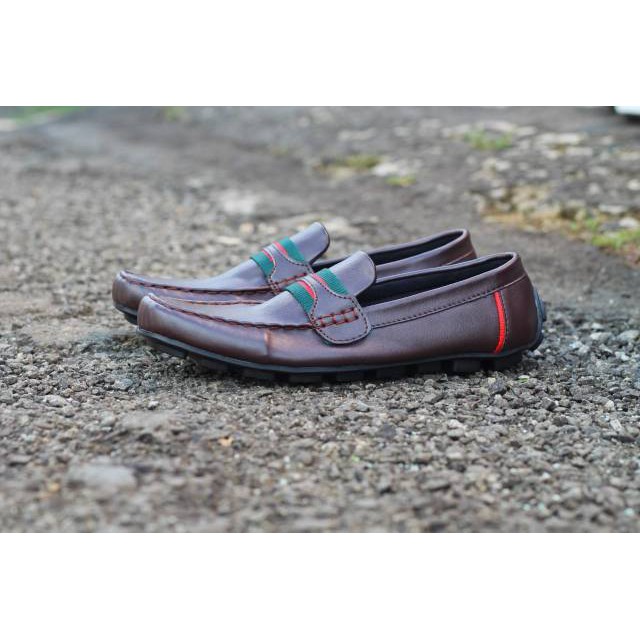 Sepatu Slip on Pria casual selop cowok zeral AVEN