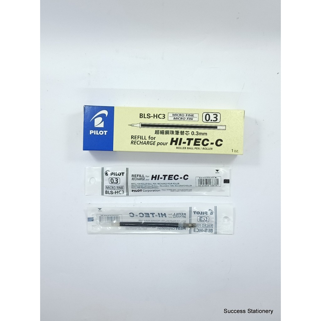 

PILOT REFILLS G TECH 0,3 HITAM