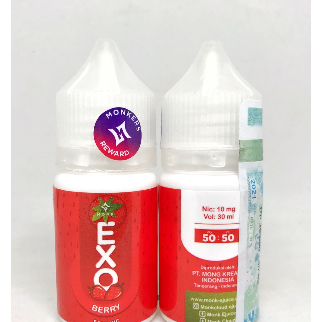 EXO STRAWBERRY MANGO MELON 30ML 10MG Saltnic