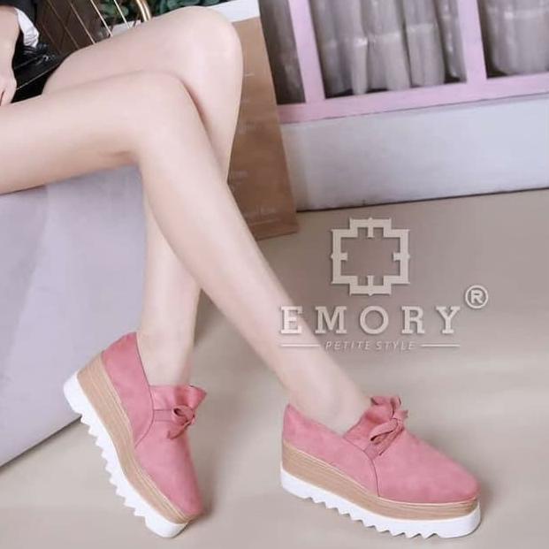 Get NOW WEDGES SEPATU WANITA EMORI ด