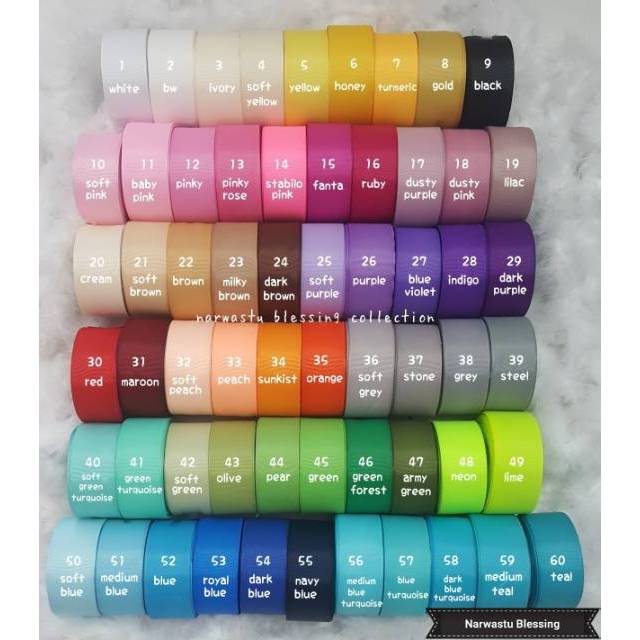 Pita grosgrain polos 4cm 1 5 Shopee Indonesia Pita grosgrain polos 4cm 1 5 Shopee Indonesia