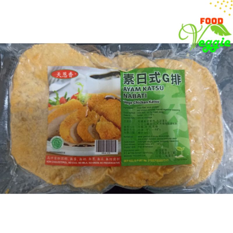 

Tian En Xiang Chicken Katsu isi 5 pcs / Ayam Katsu Vegetarian