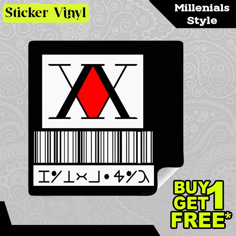 

Stiker Sticker Anime Hunter X Hunter Kartun Animasi Jepang Gambar Unik Aesthetic Bahan Vinyl Satuan Anti Air