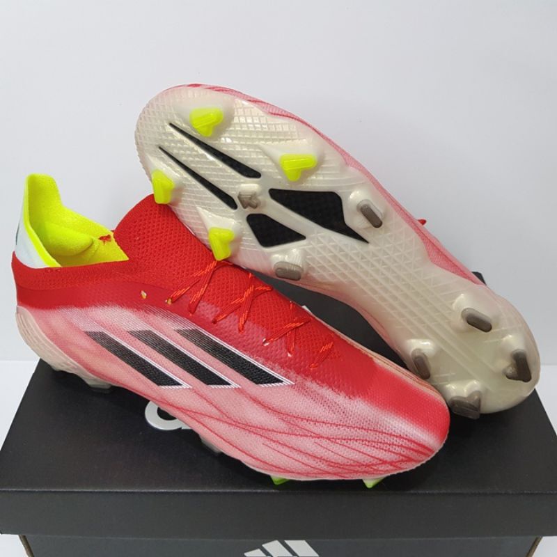 Sepatu Bola Adidas X Speedflow White Solar Red