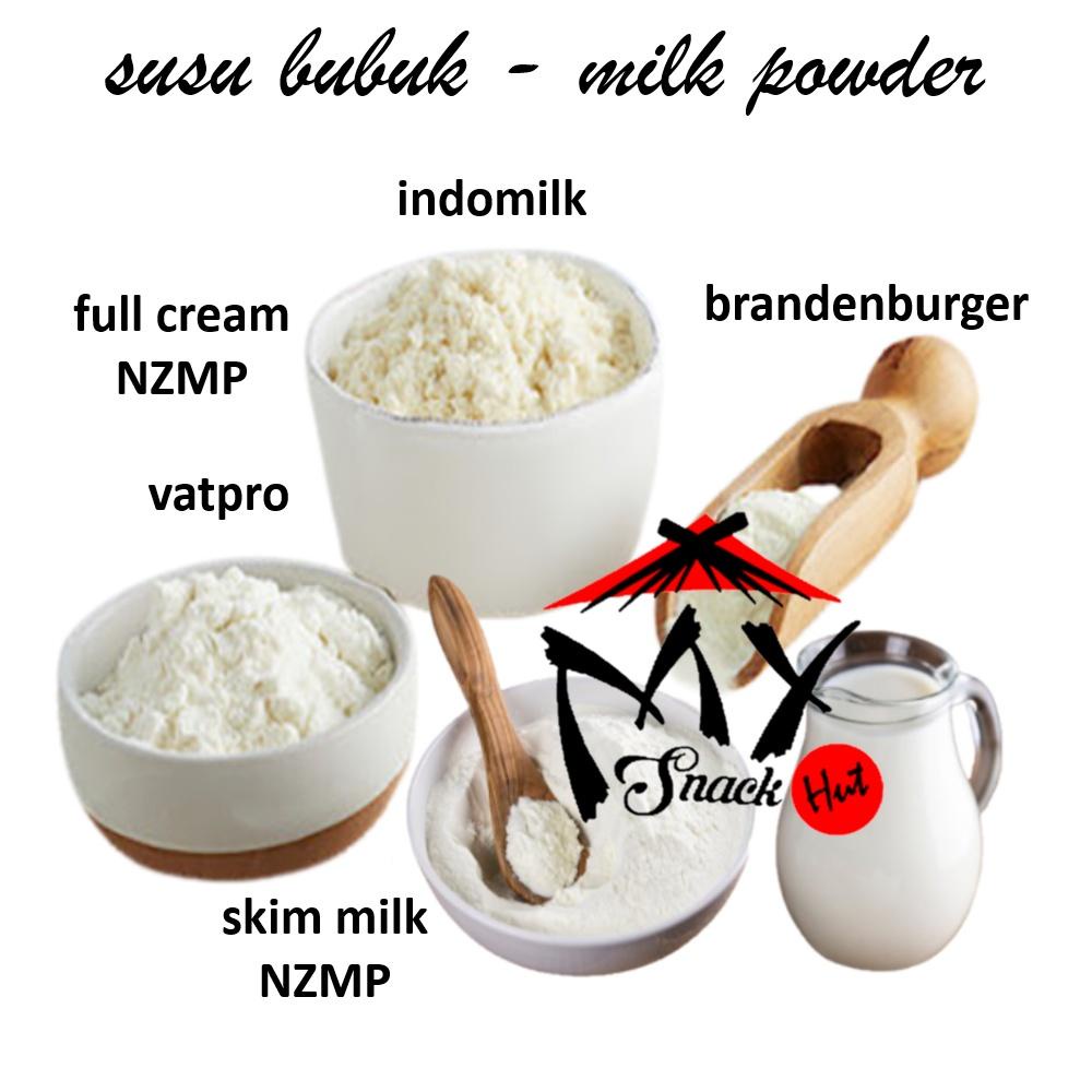 

SUSU BUBUK 100GR - SKIM FULL CREAM MILK POWDER - NZMP VATPRO INDOMILK TINGGI RENDAH NON FAT LEMAK HALAL Berkualitas