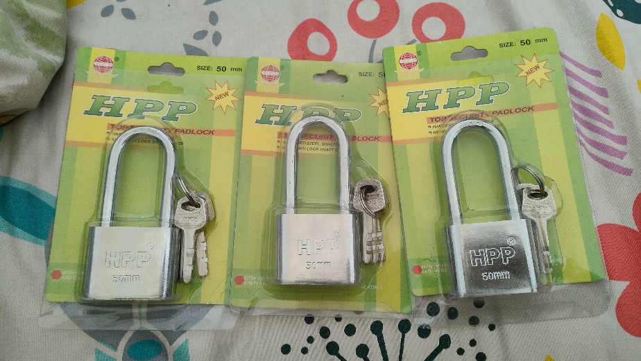 Gembok 50mm Panjang Hpp / Autolock , Gembok Pagar, Gembok Pintu ,gembok Cakram ,gembok Rumah