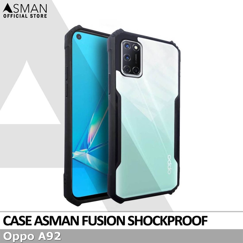 Asman Fusion Oppo A92 Case Premium Amor Acrylic