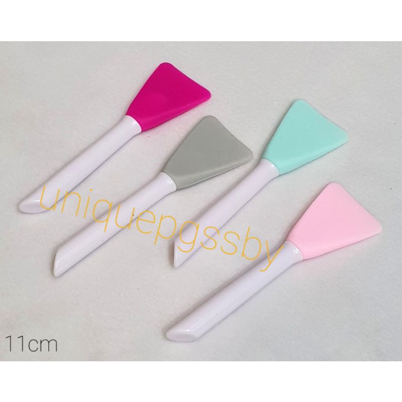 KUAS MASKER SPATULA SILIKON PENDEK
