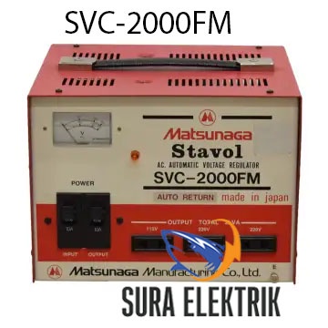 Stavol / Stabilizer Matsunaga SVC-2000FM Original Made In Japan