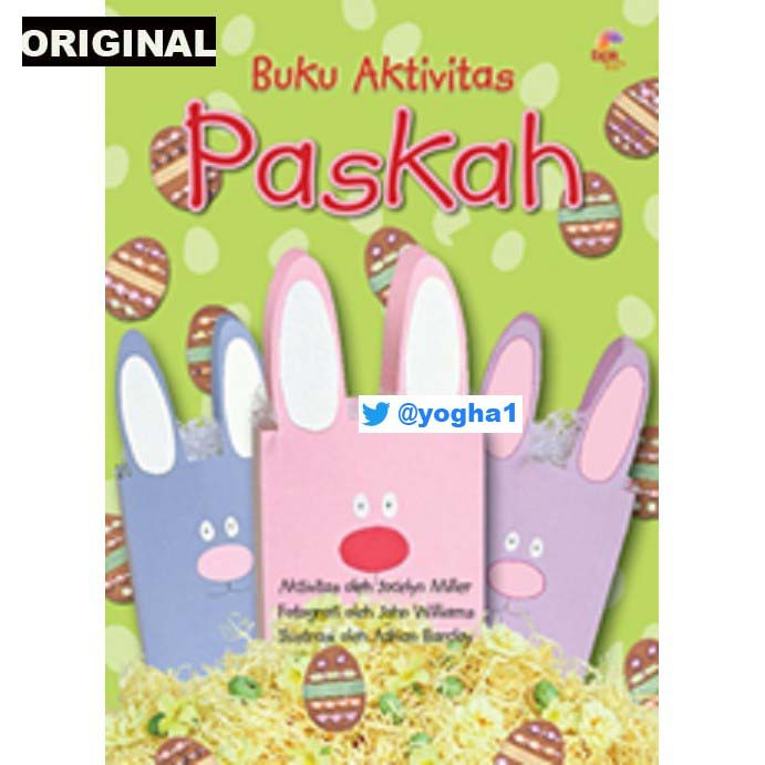 BUKU AKTIVITAS PASKAH - Buku Aktivitas Anak Kristen Katolik Sekolah Minggu Original