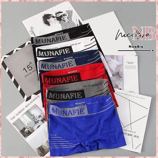 Nicebra Celana Dalam Pria Munafie Boxer Man Underwear Men Sempak Pria Import 2023