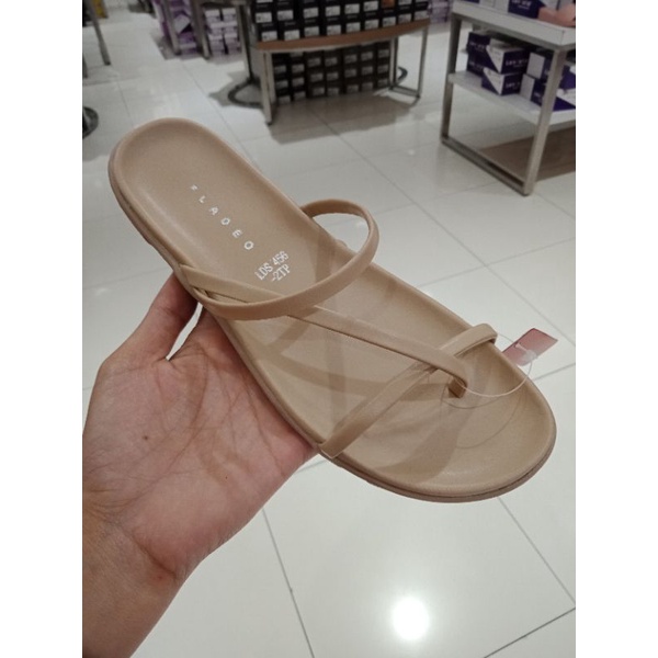 Fladeo sendal flat sendal teplek sendal wanita sendal trepes sendal cewek size 36-40