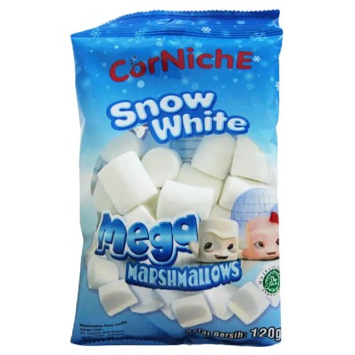 

CORNICHE MEGA SNOW WHITE MARSHMALLOW MARSHMELLOW 120 300 GRAM