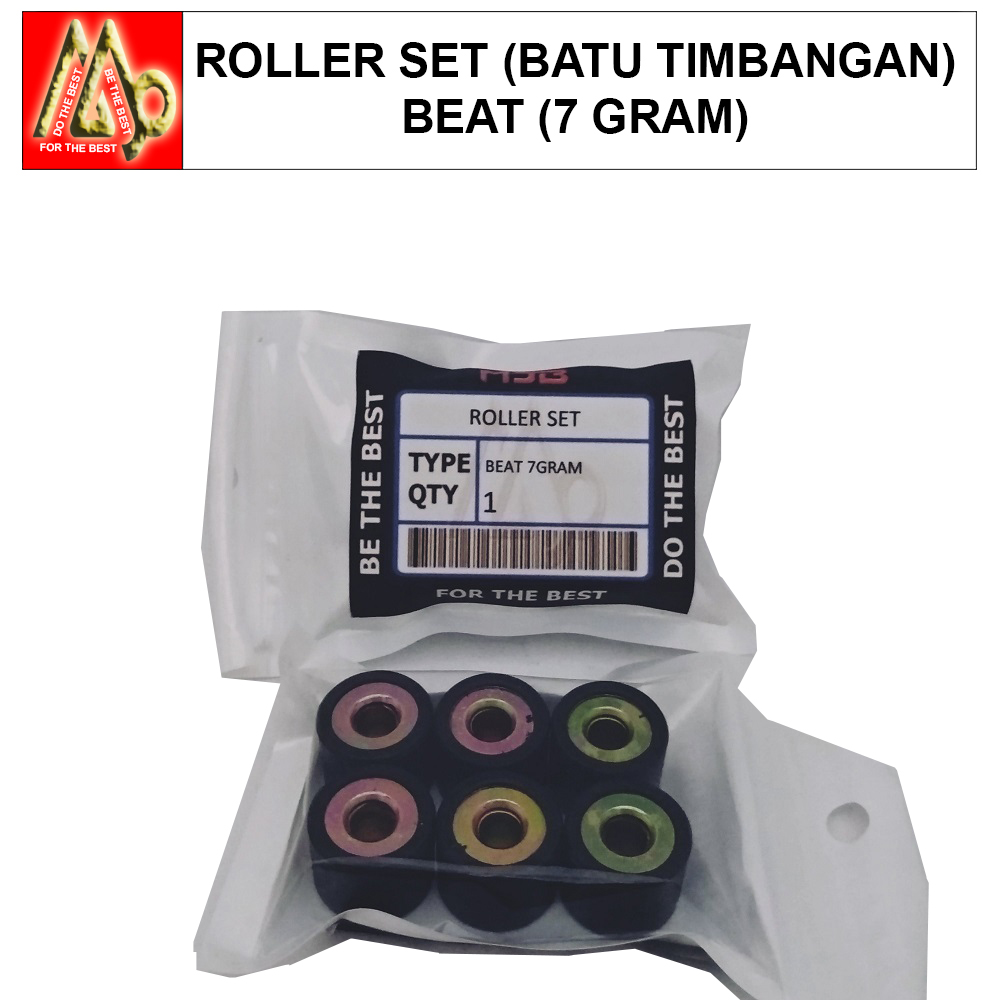 Beat/ Roller Set (Batu Timbangan)