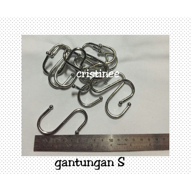 Gantungan S (2pcs)