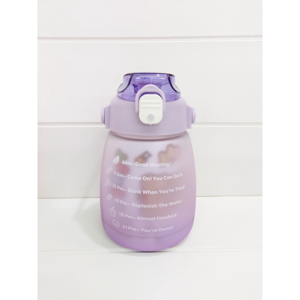 BOTOL GENDUT PELANGI (1389) TALI &amp; DOUBLE STICKER UK. 1200ML