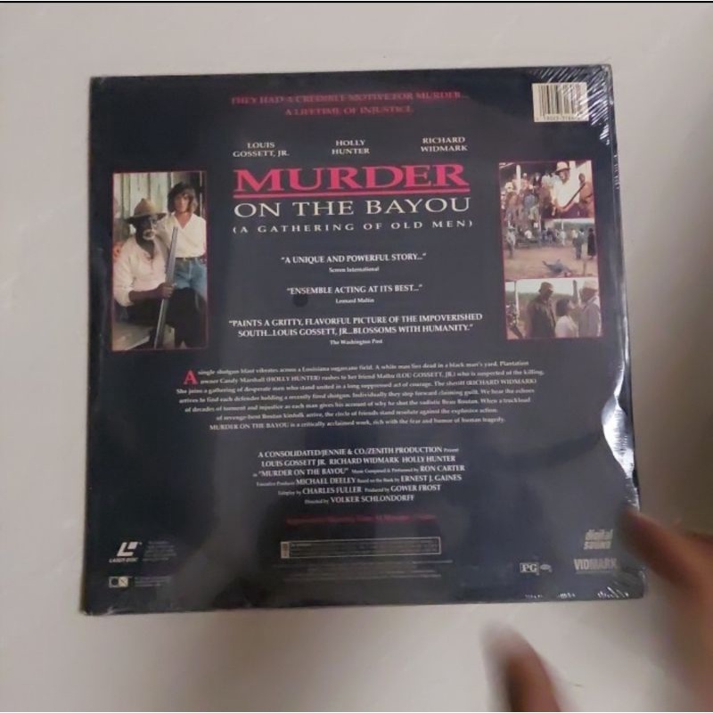 Kaset Laser disc Murder on the Bayou Kondisi New, belum dibuka