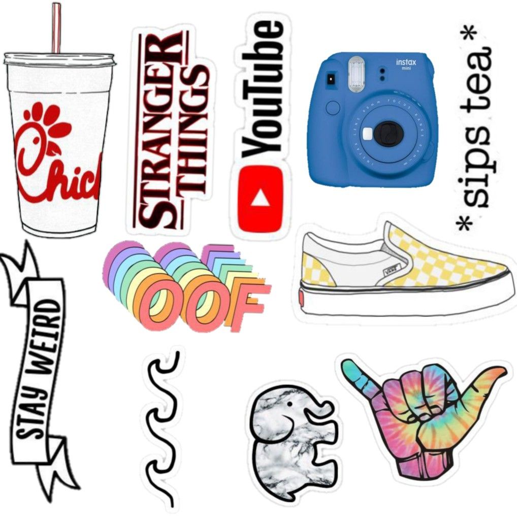 STICKER STIKER DINDING TUMBLR  CASE HANDPHONE HP LAPTOP AESTHETIC hype 1