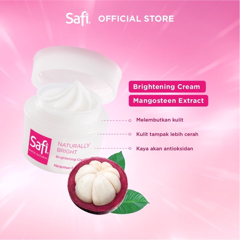 SAFI White Natural Series Indonesia / Cleanser Toner Essence Serum Cream Sunscreen Shampoo Hair Eye