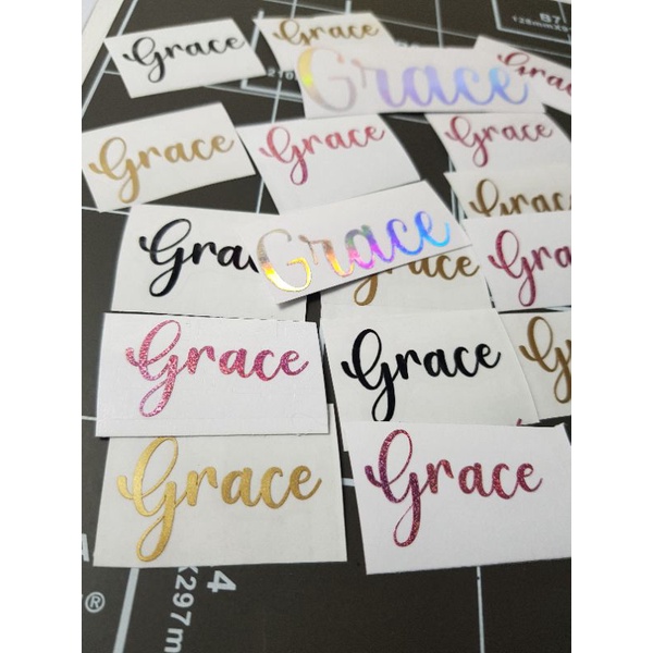 

Sumostuff Custom Stiker Nama | harga PERHURUF (BACA DESKRIPSI)