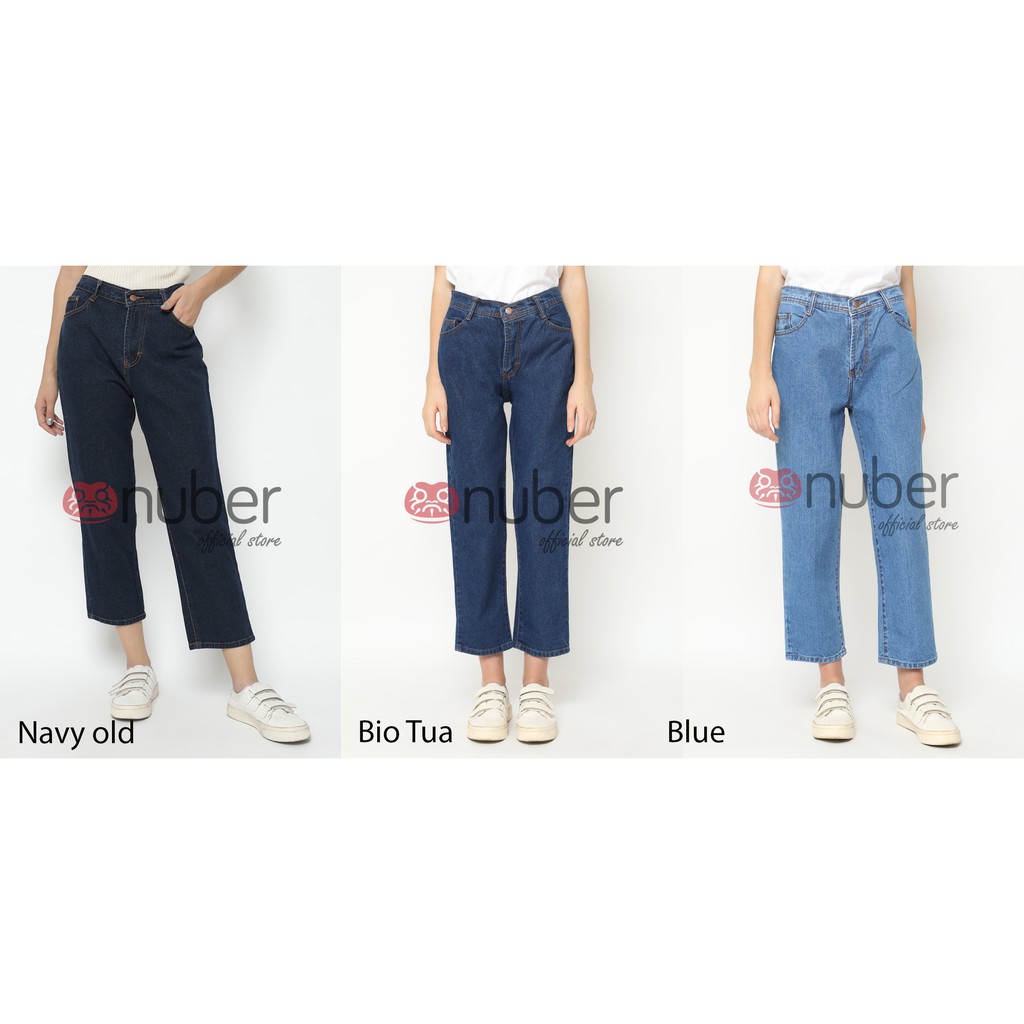 Nuber Celana  Panjang Jeans Boyfriend  All Variant Non 