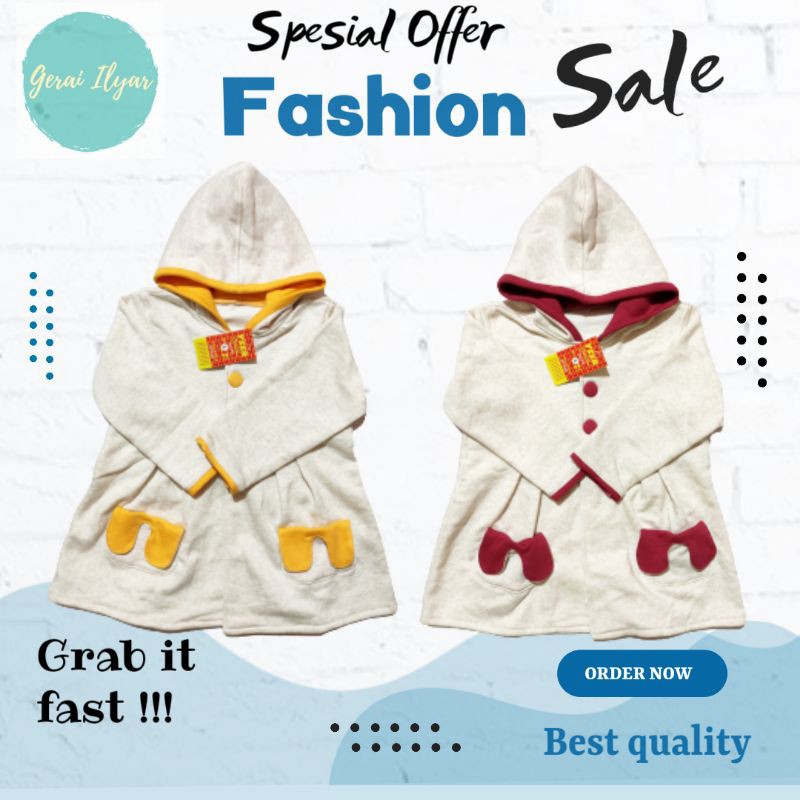 Jaket Anak Perempuan /Jaket Parka Korea Anak