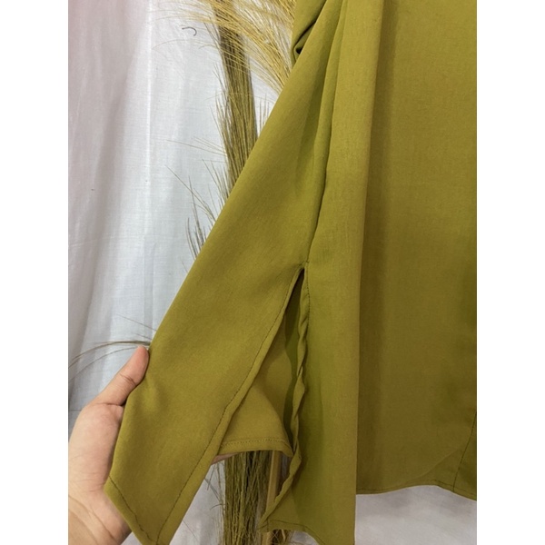 Tunik Crinkle Airflow Premium Ld 100 Realpict 100%