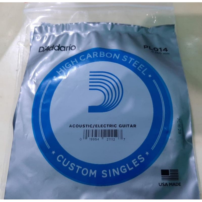 Original Senar Gitar D'addario Akustik Elektrik USA Satuan