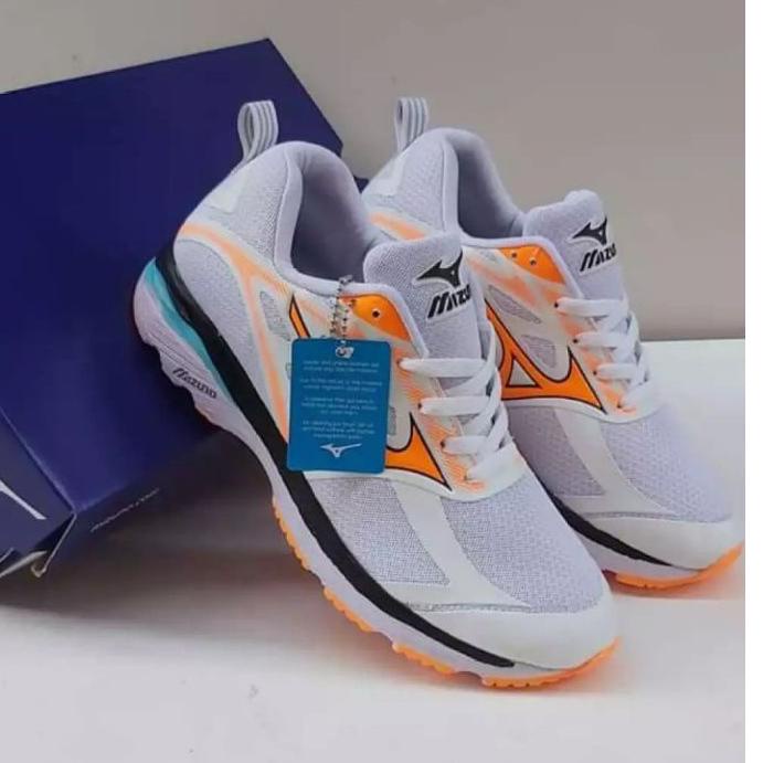 【COD】 (BISA COD)SEPATU VOLI MIZUNO SKYWAVE FOR MAN/SEPATU OLAHRAGA/SEPATU SENAM/BONUS KAOS KAKI harg