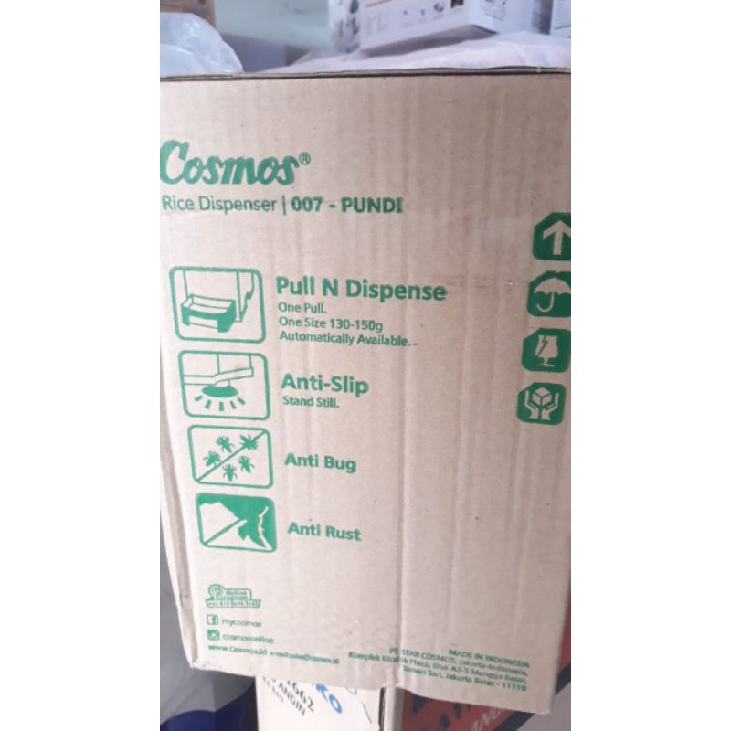 Cosmos Rice box 007-P kapasitas 7kg