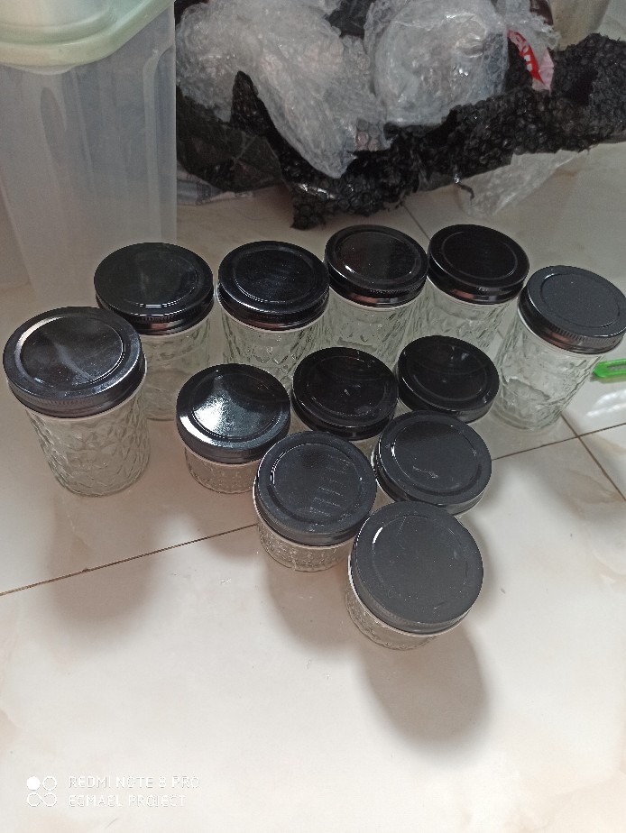 Grosir Toples Jar Kaca Crystal Kemasan 120ml 120 Ml Kemasan Packaging Mewah Luxury Snack Kue Kering