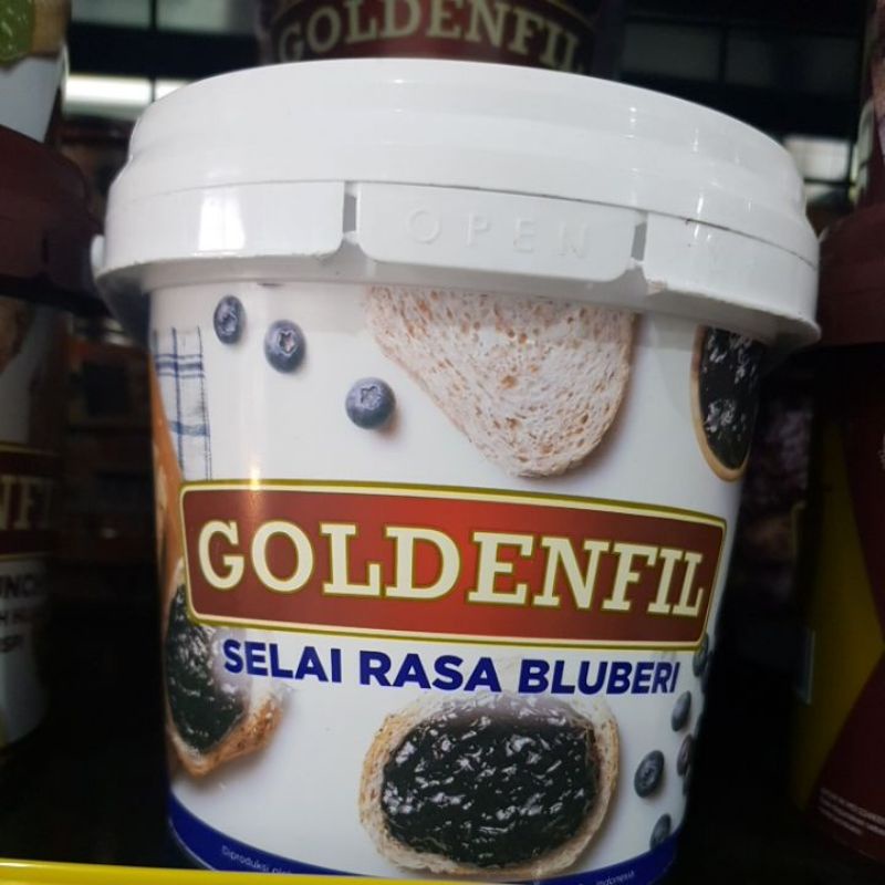 

goldenfil selai rasa bluberi/1kg