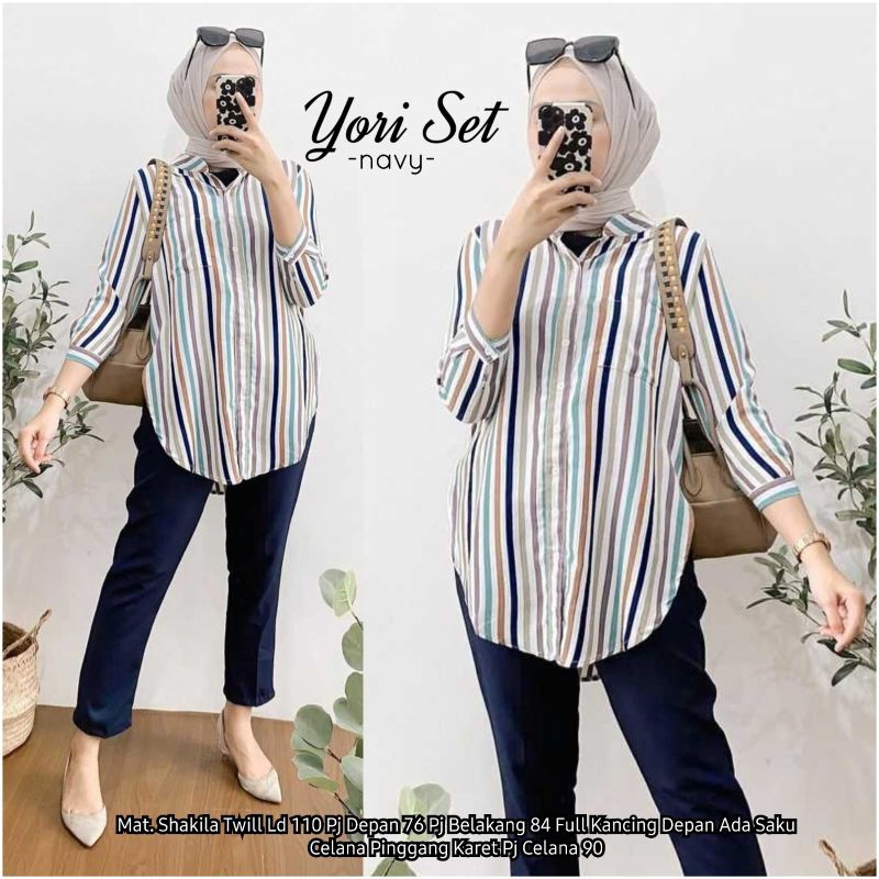 (BISA COD)ANIN/YORI SET BAJU WANITA TERBARU