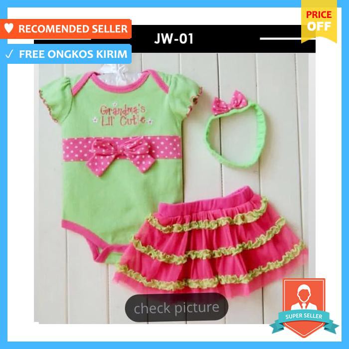 Baju Bayi Perempuan Baby Jumper Lucu (Jw 01)