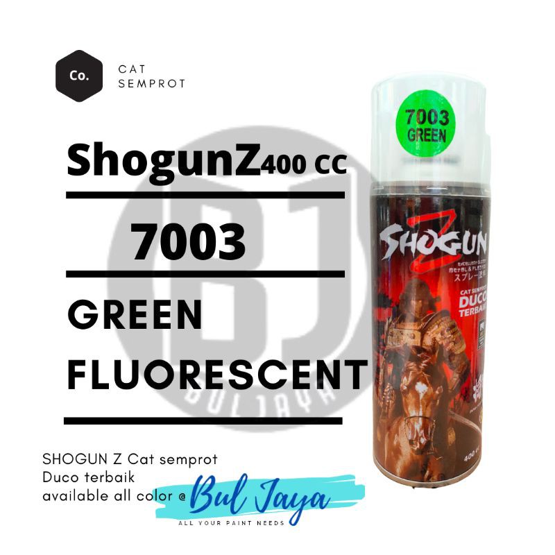 

PALING MURAH!! CAT SEMPROT DUCO FLUORESCENT / WARNA STABILO SHOGUN Z 400CC