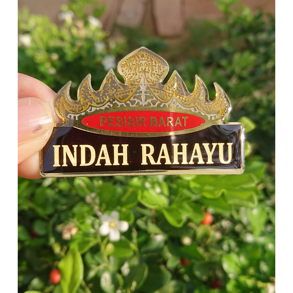 

NAMA DADA/NAMETAG SIGER PESISIR BARAT LAMPUNG