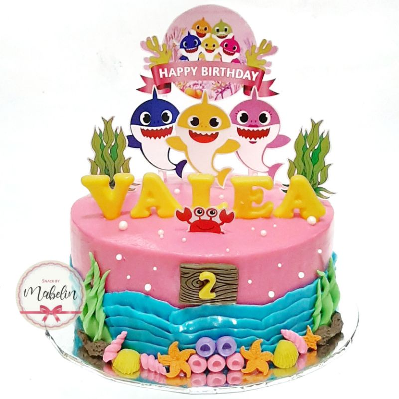 Jual Kue ulang tahun baby shark | Shopee Indonesia