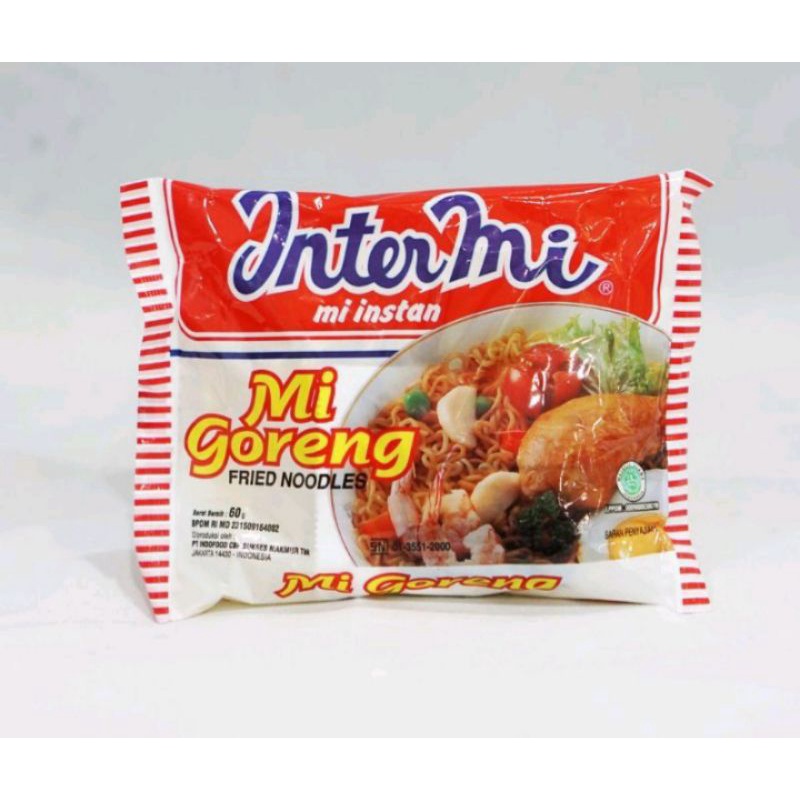 

INTERMI Mie Goreng Instant 60gr (Minim Order 5pcs)