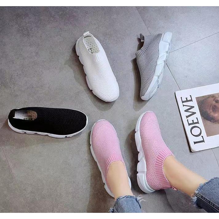 TSP1114 Sepatu Sneakers Wanita Original Import Batam