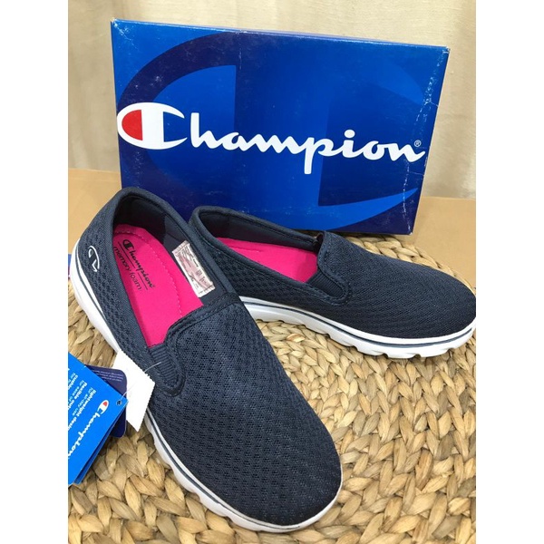 Sepatu Champion Rewind slip on navy original sale
