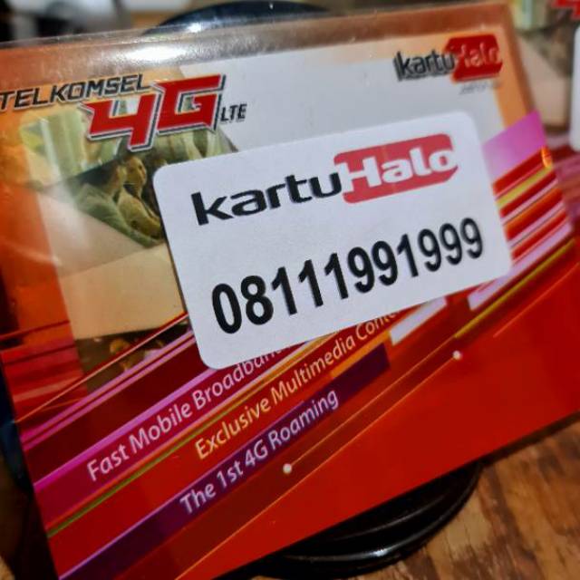 0811 199 1999 Nomor Cantik Kartu Halo